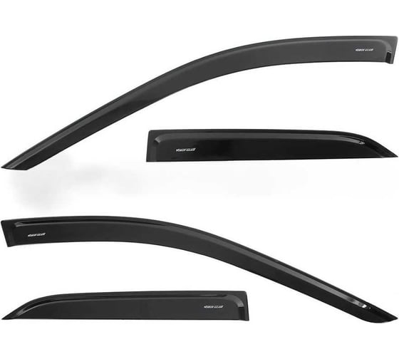 Изображение товара Дефлекторы окон Voron Glass неломающиеся для а/м Lada Xray 2016-н.в. /хетчбек/накладные/к-т 4шт/ DEF00891