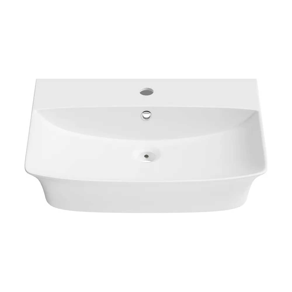Изображение товара Настенная или накладная раковина Lavinia Boho Bathroom Sink 55x43 см с отверстием для смесителя