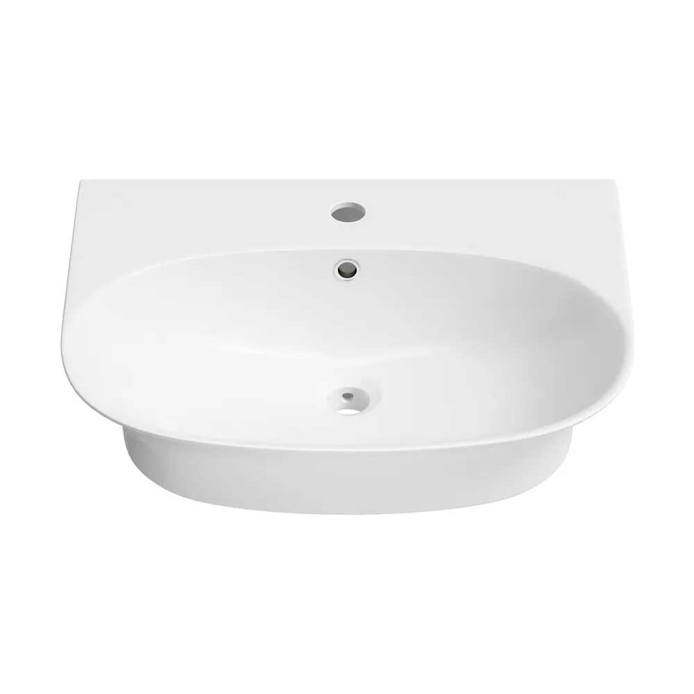 Изображение товара Настенная и накладная раковина Lavinia Boho 56х43 см белая