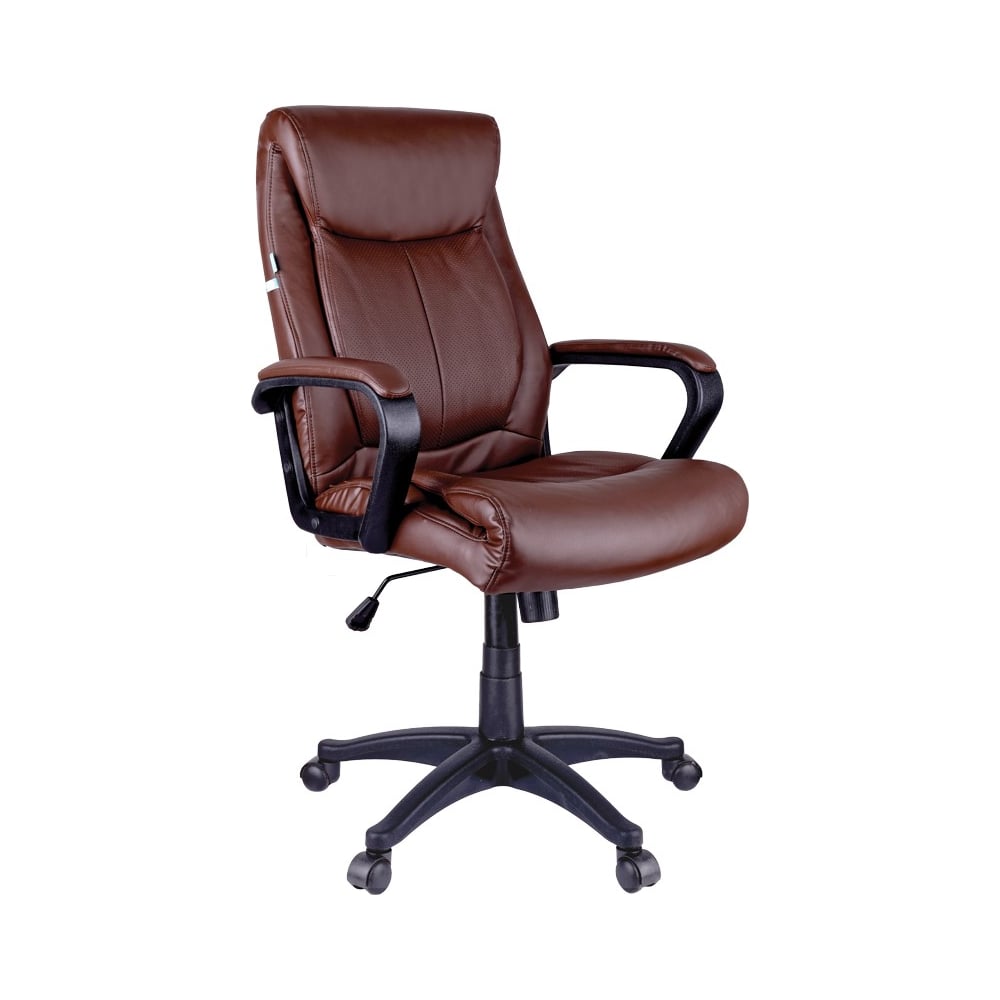 Кресло руководителя Helmi кресло руководителя oxford хром коричневый с перфорацией 2 tone иск кожа