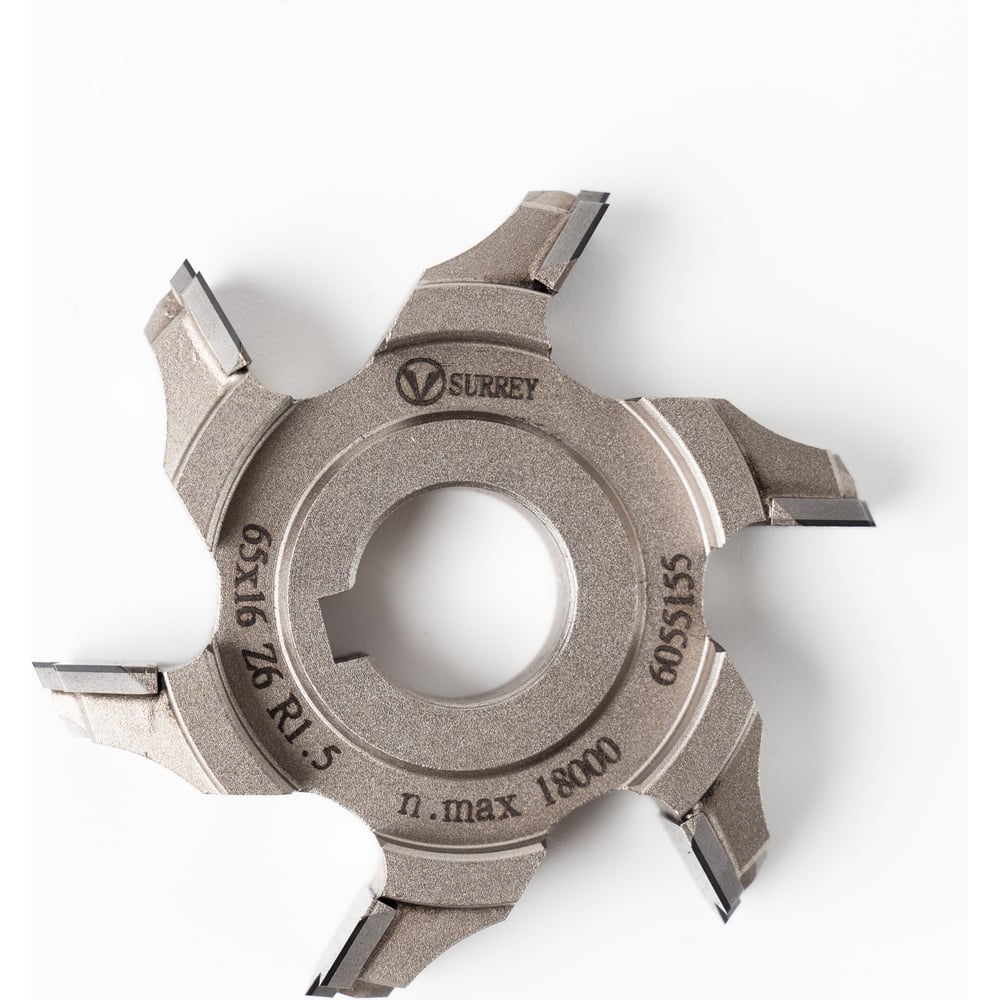 Изображение товара Фреза кромочная SURREY DIA 65х16х12,5 z6 R 1,5 мм R 1 мм RH TL20443