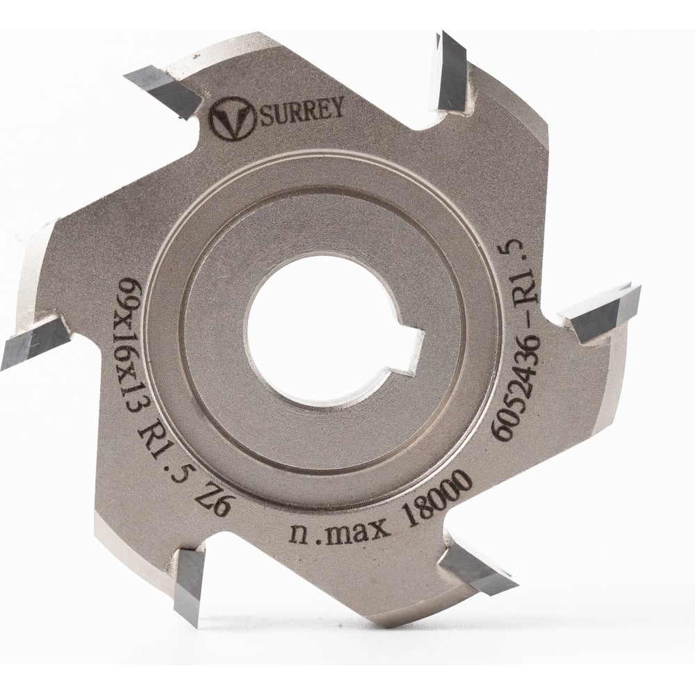 Изображение товара Фреза кромочная SURREY HW 69x16x13 z6 R1,5 SH TL20350