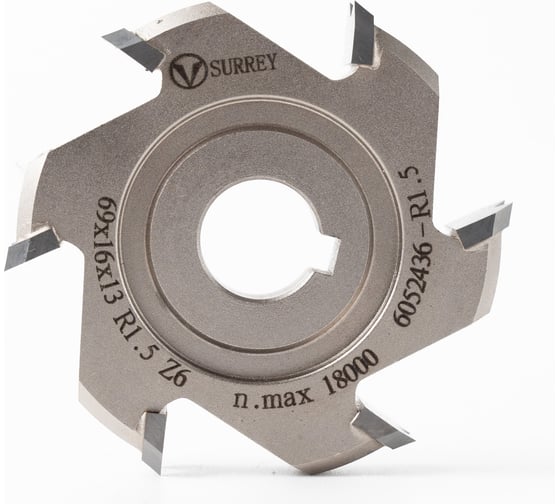 Изображение товара Фреза кромочная SURREY HW 69x16x13 z6 R1,5 SH TL20350