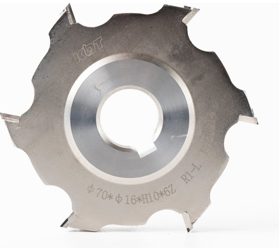 Изображение товара Фреза кромочная KDT DIA 70x16x10 z6 R1 RH TL20194