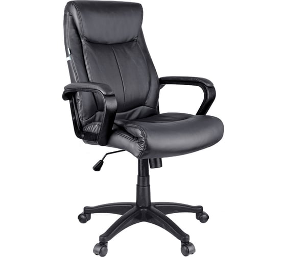 Изображение товара Кресло руководителя Helmi HL-E02 Income, экокожа черная 274815