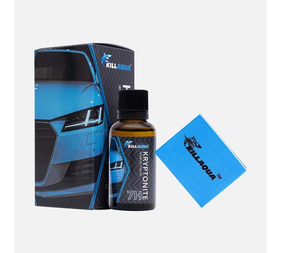 Изображение товара Жидкое стекло для автомобиля killaqua Kryptonite 7H KRPT30