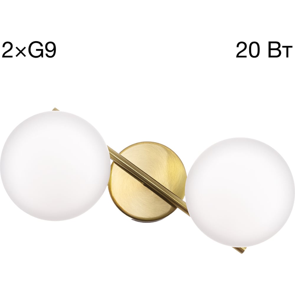 Изображение товара Бра Citilux RONNY CL242323 современное двухламповое с LED лампами