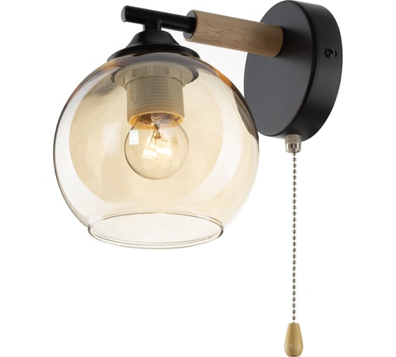 Изображение товара Бра Citilux TIKA с выключателем Чёрное CL133411