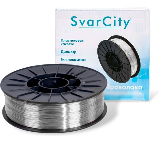 Изображение товара Сварочная проволока порошковая SvarCity E71T-1С 1.2 мм, 5 кг, без газа E71T-1С/1,2/5кг