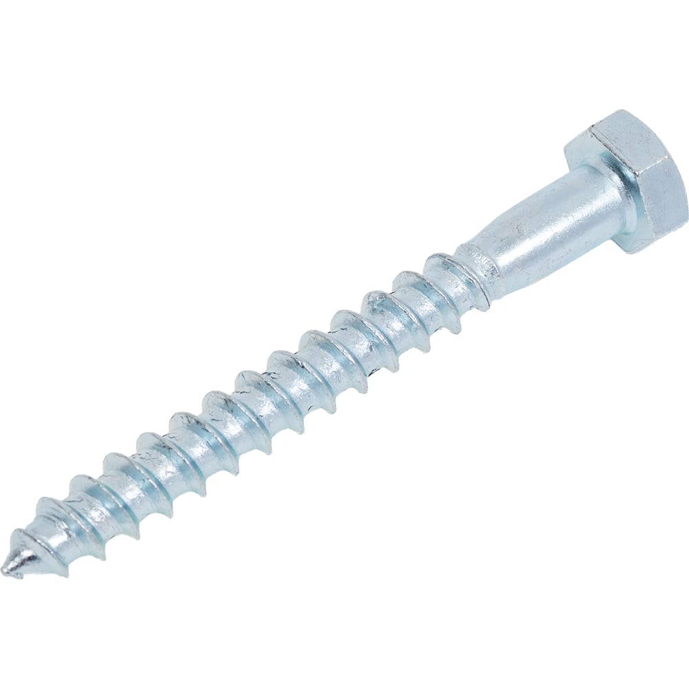 Изображение товара Шуруп НАКРЕПКО с шлиц головкой оцинкованный 8х70 75 штук