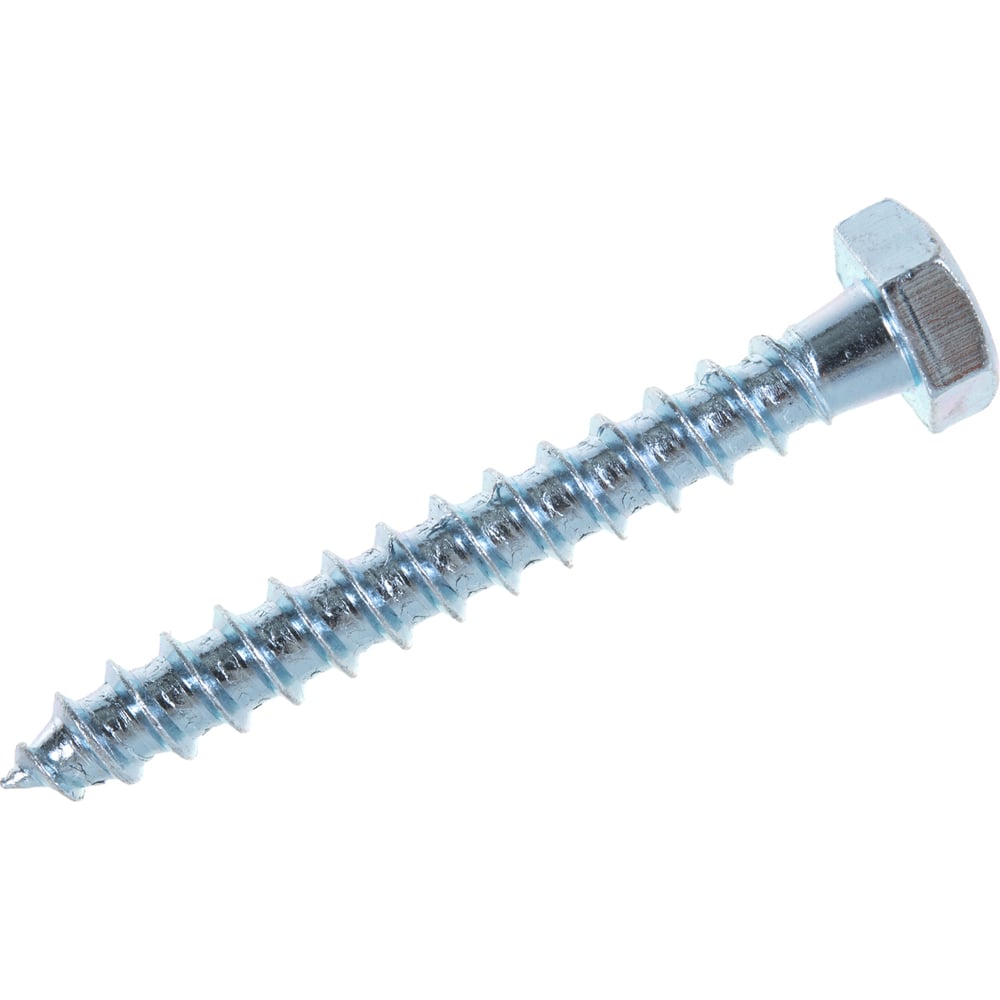 Изображение товара Шуруп НАКРЕПКО с шлиц головкой оцинкованный 8х70 75 штук