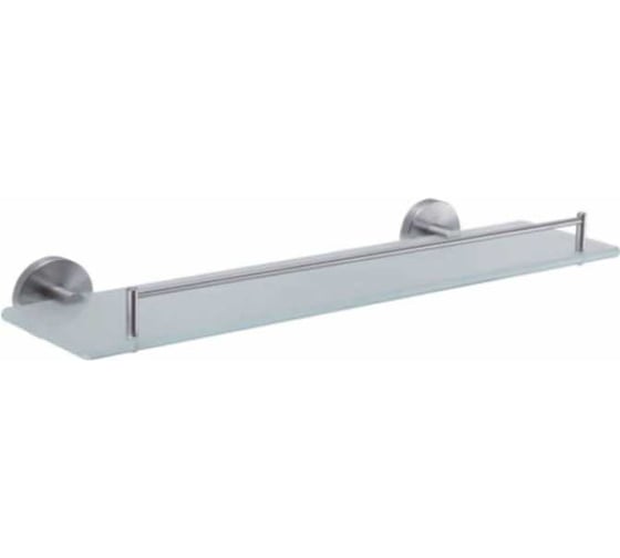 Изображение товара Полка стеклянная D-Lin полированная сталь D260280