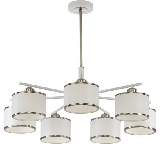 Изображение товара Люстра на штанге Citilux ALTON с абажурами Белая CL421272