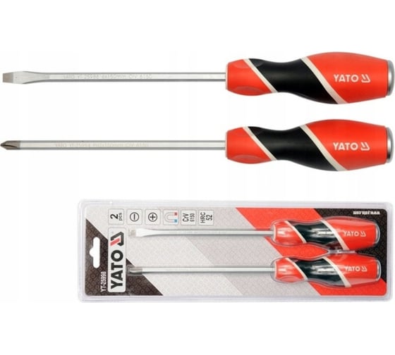 Изображение товара Набор ударных отверток YATO 2шт YT-25998 361325998 092 1