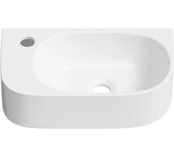 Изображение товара Настенная или накладная раковина Lavinia Boho Bathroom Sink, рукомойник 40х22 см, с отверстием 33311049