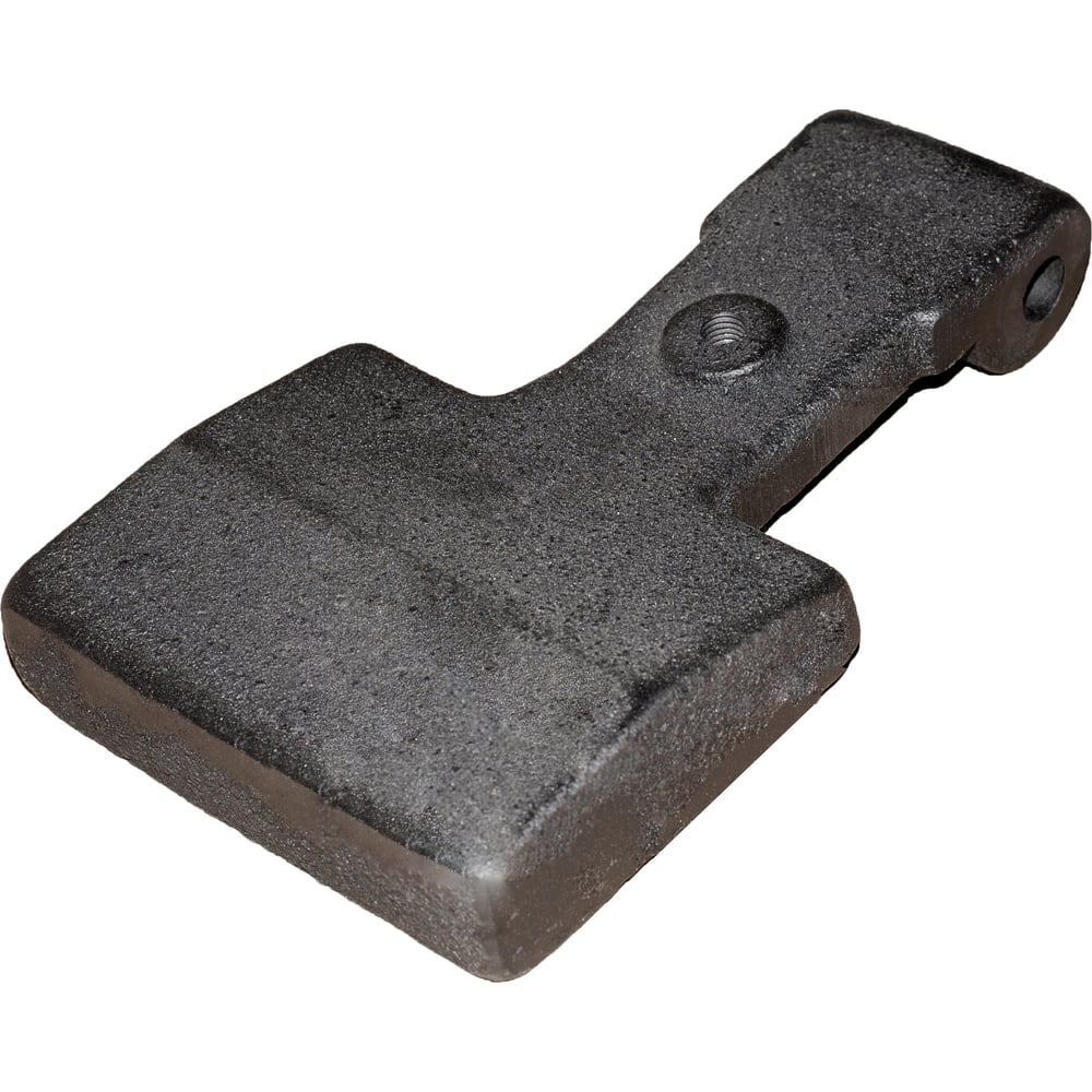 Изображение товара Башмак токоприемника ТК(Н)-11В ООО КРАНЭЛЕКТРО 220х130х40 мм черный чугун