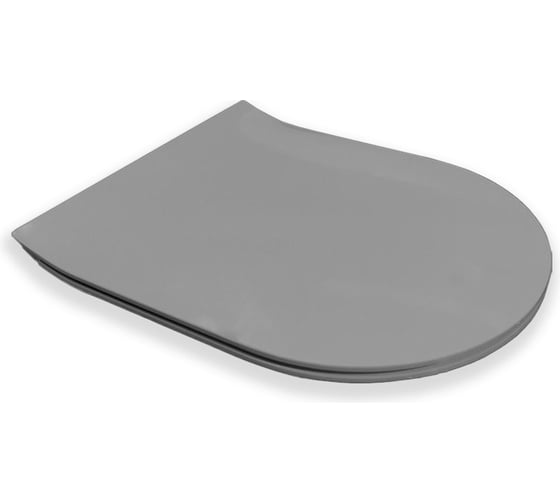 Изображение товара Сиденье тонкое быстросъемное Hatria с системой EXTRA-SLIM плавного закрывания, цвет cemento 07 A0Y9D507