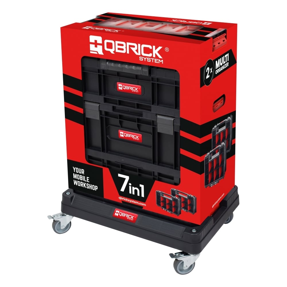 Изображение товара Набор ящиков QBRICK SYSTEM TWO 7in1 595х395х825мм для инструментов