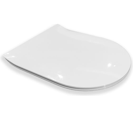 Изображение товара Сиденье тонкое быстросъемное Hatria с системой EXTRA-SLIM плавного закрывания, цвет белый матовый A0Y9D525