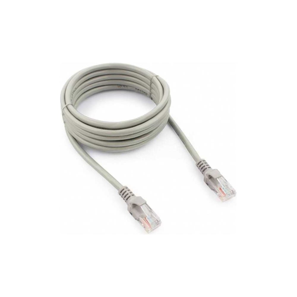 Изображение товара Коммутационный патч-корд категории 5е U/UTP 2м серый RJ-45 LSZH