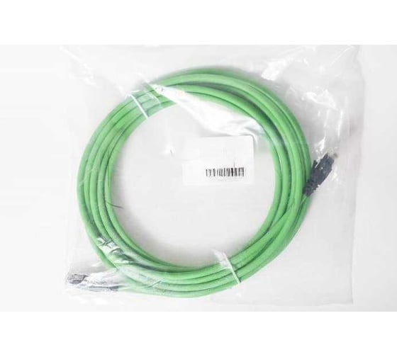 Изображение товара Коммутационный шнур SPL категории 6, U/UTP, 4x2х(7x0,21), LSZH, 1м, зеленый 500012