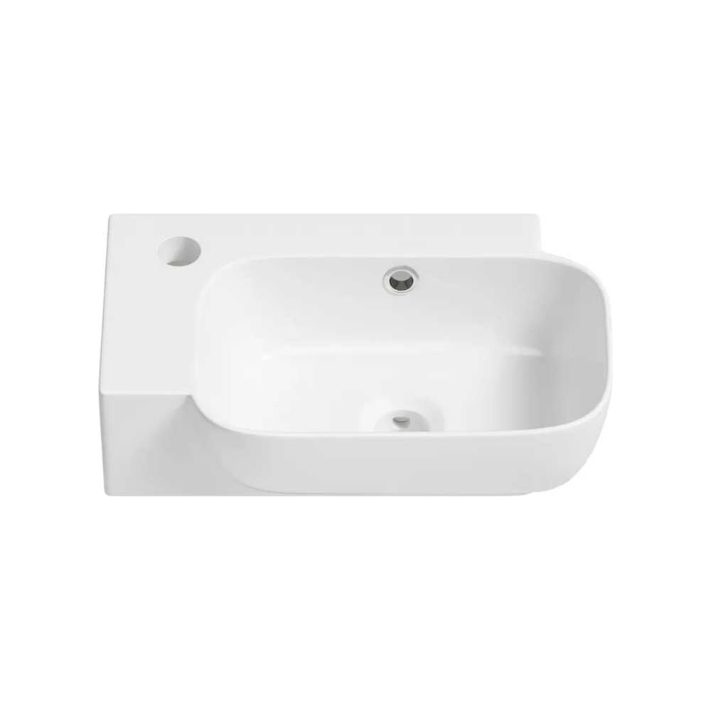 Изображение товара Настенная или накладная раковина Lavinia Boho Bathroom Sink, рукомойник 41х24 см, с отверстием 33311053