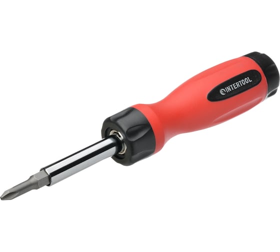 Изображение товара Отвертка INTERTOOL 4 в 1 VT-1008