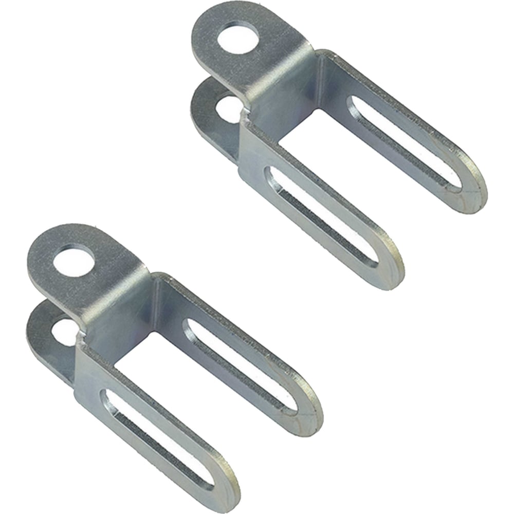 Изображение товара Кронштейн-шарнир STARKIT 2 шт оцинкованная сталь цинк домашний, офисный, промышленный монтаж