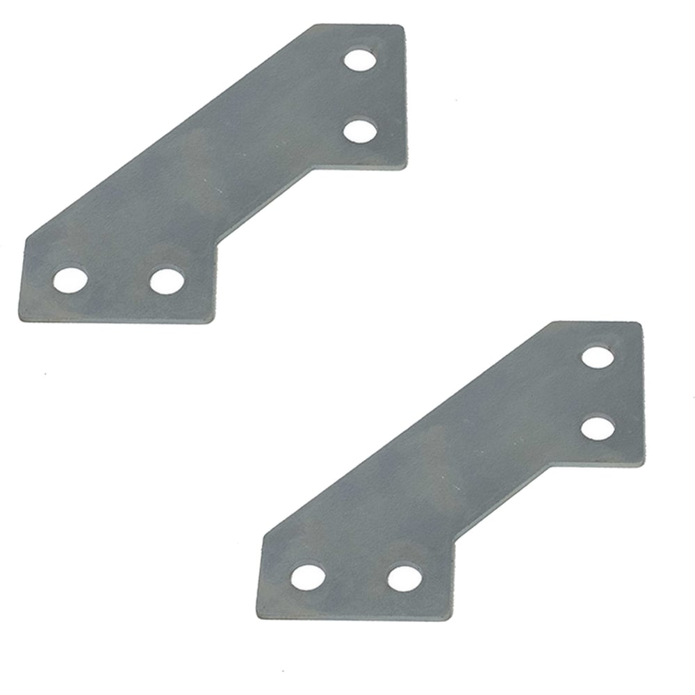 Изображение товара Косынка плоская СТАРКИТ 2шт металлическая оцинкованная угловая