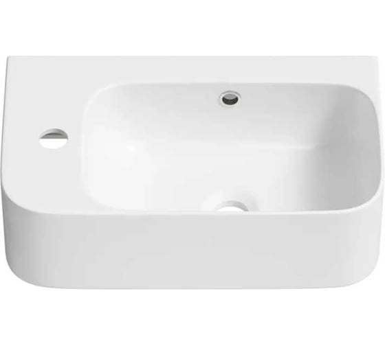 Изображение товара Настенная или накладная раковина Lavinia Boho Bathroom Sink, рукомойник 45х27 см, с отверстием 33311059