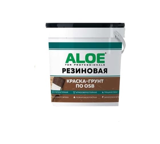 Изображение товара Краска резиновая по OSB ALOE 1.1 кг 11238