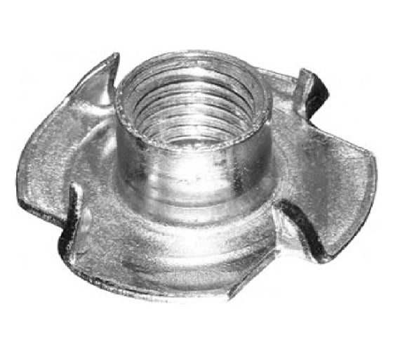 Изображение товара Крыльчатая, врезная гайка КРЕП-КОМП DIN 1624, М10х13, 150 шт. гкв10ф