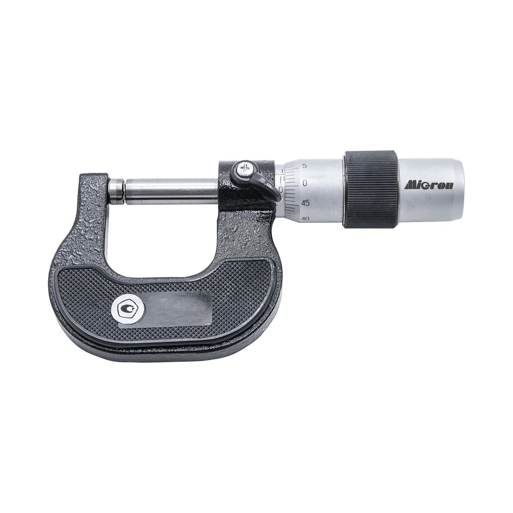Изображение товара Микрометр Micron МК-50 0,001 высокой точности, поверка, диапазон 0-50 мм