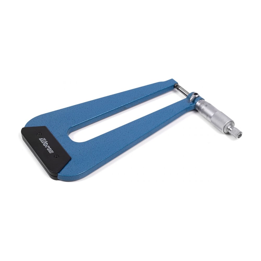 Изображение товара Микрометр Micron листовой МЛ-25 0,01 скоба 150мм профессиональный