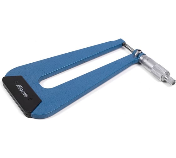 Изображение товара Микрометр Micron листовой МЛ-25 0,01 скоба 150мм 42078