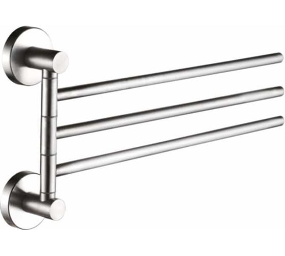 Изображение товара Полотенцедержатель D-Lin рога 3-е, полированная сталь D254280