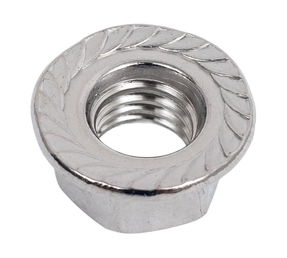 Изображение товара Гайка с фланцем КРЕП-КОМП нержавейка, DIN 6923, А2, М10 20 шт. гфн10мф