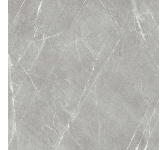 Изображение товара Керамогранит Gracia Ceramica Ultima grey серый PG 01, 60x60, 1,44 м2, 4 шт., СК000043976