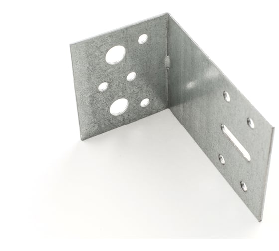 Изображение товара Крепежный уголок ассиметричный, Гвозdeck Фасадный кронштейн, 53х144х150 мм, 50 штук ФК 150 3001UN15008PSWG00