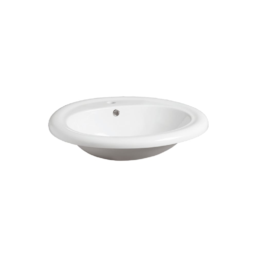 Изображение товара Раковина встраиваемая SIMAS MONIA 63x56x23, 1 отверстие для смесителя, белый S 51 1 hole