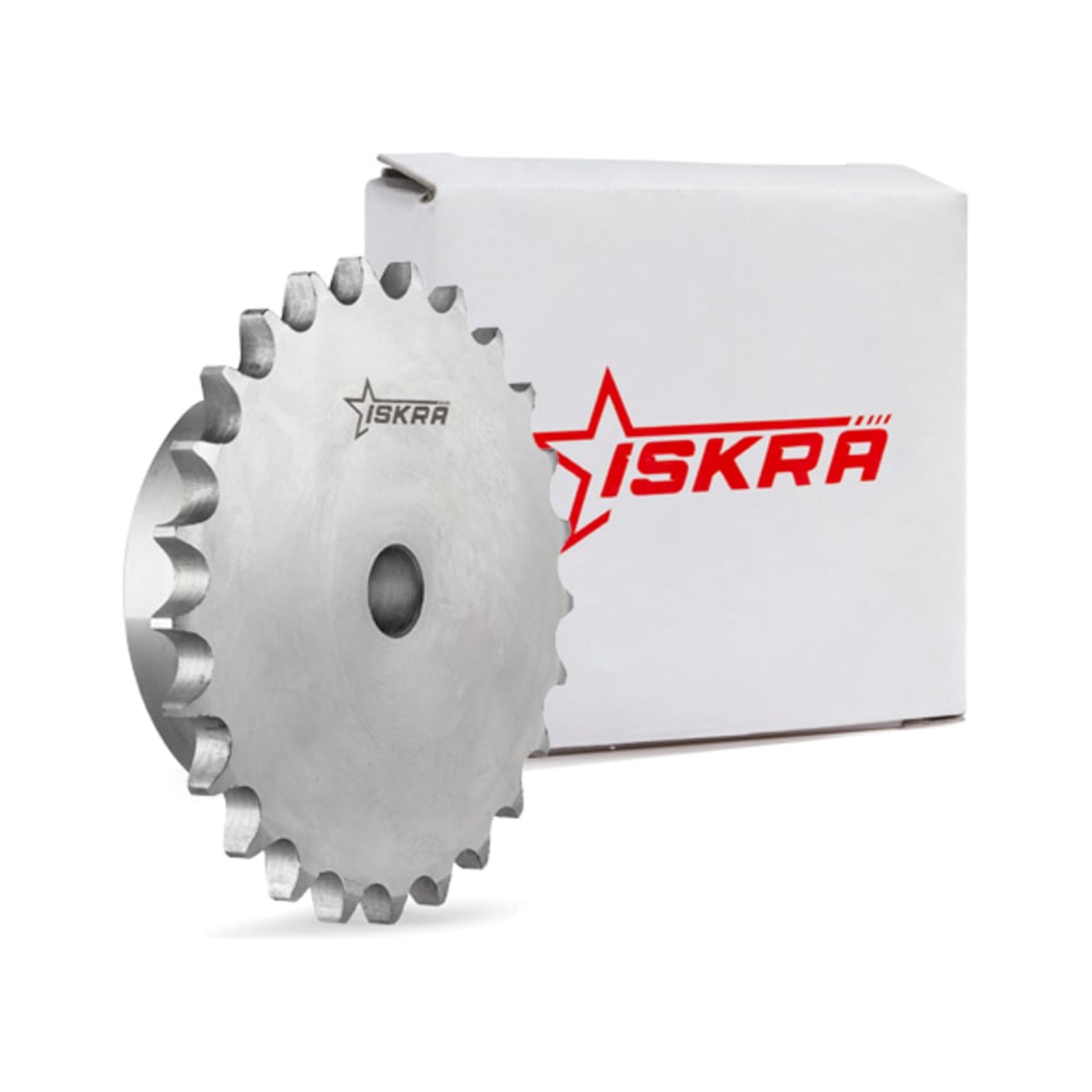 Изображение товара Звездочка ISKRA нержавеющая под расточку 06B-1 Z=17 3/8x7/32