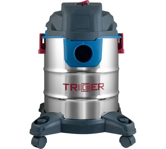 Изображение товара Строительный пылесос ТРИГГЕР 20700 сетевой 1400Вт, н/ж бак= 20л, L кабеля=4 м тов-220313