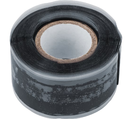 Изображение товара Силиконовая самослипающаяся изолента Navigator NIT-SFSR25-3-BL черная 14080