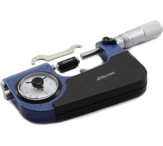 Изображение товара Микрометр рычажный Micron МР- 25 0.001, ГРСИ 93689-24, с поверкой 128147