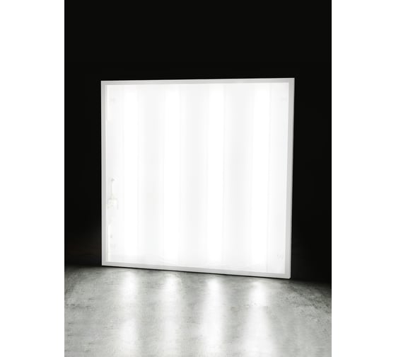 Изображение товара Панель светодиодная iSVET 72 Вт, 6000К панели, Матовый рассеиватель, офисный, потолочный светильник армстронг, 4шт UPL-107-2-6-4