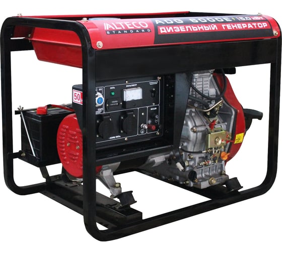 Изображение товара Дизельный генератор ALTECO Standard ADG 6000Е (L) 20613