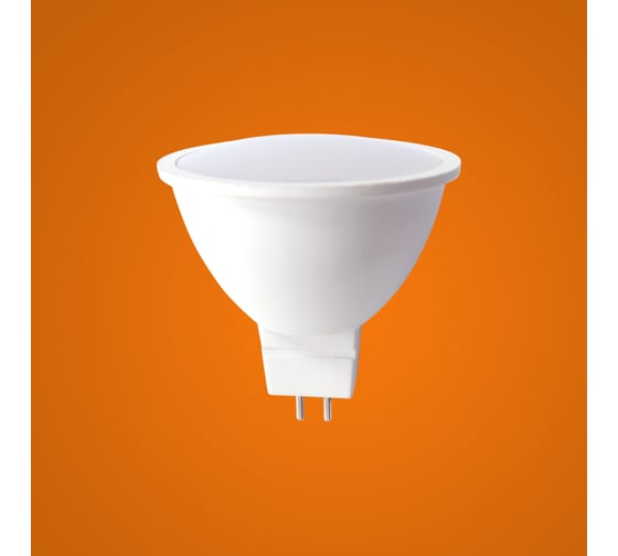 Изображение товара Комплект светодиодных ламп iSVET 10шт цоколь GU5.3,MR16, 8Вт 3000К 800Лм теплый белый свет MR16-101-2-3-10