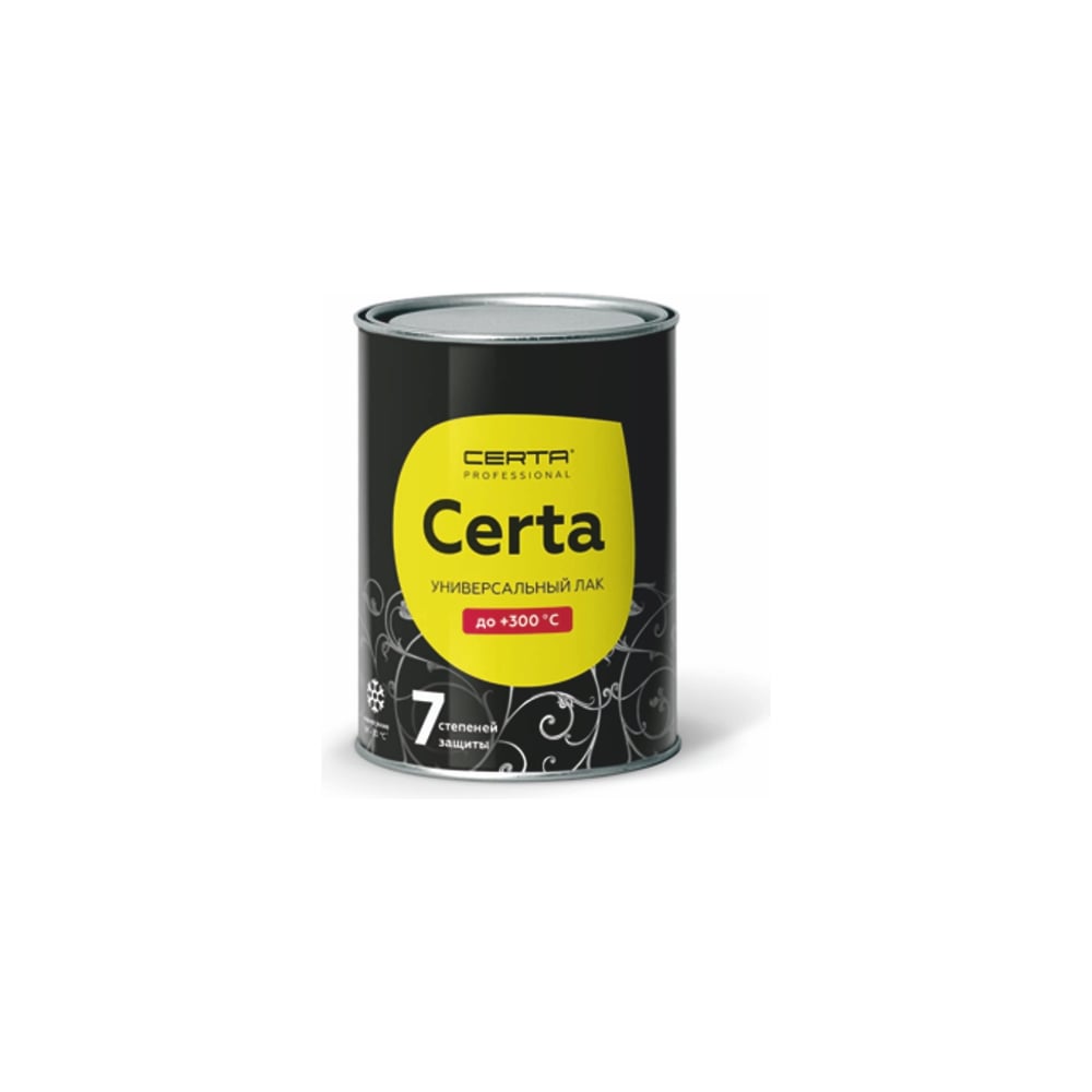 Изображение товара Универсальный прозрачный лак Certa 7 степеней защиты 0.9 л