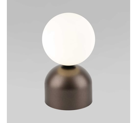 Изображение товара Настольный светильник со стеклянным плафоном TK Lighting 16043 Miki коричневый a068661