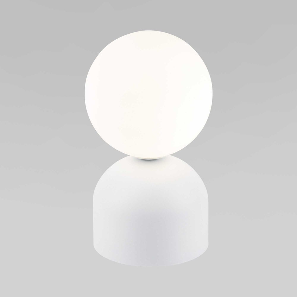 Изображение товара Настольный светильник со стеклянным плафоном TK Lighting 16037 Miki белый a068662